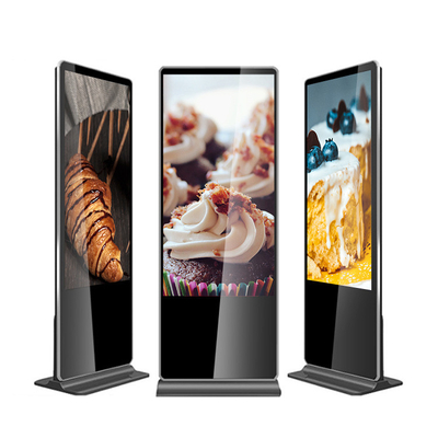 εσωτερικό ψηφιακό σύστημα σηματοδότησης 400cd/m2 φορέων διαφήμισης 4000:1 4k LCD