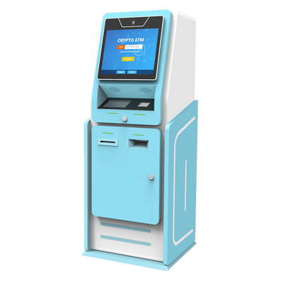 περίπτερο 17inch Bitcoin ATM με τον ανιχνευτή ταυτότητας διαβατηρίων
